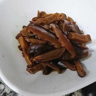 干し椎茸の甘辛含め煮 佃煮
